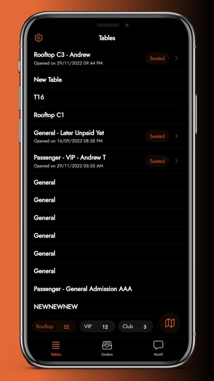 screenshot of DQ - Bottle Service Software